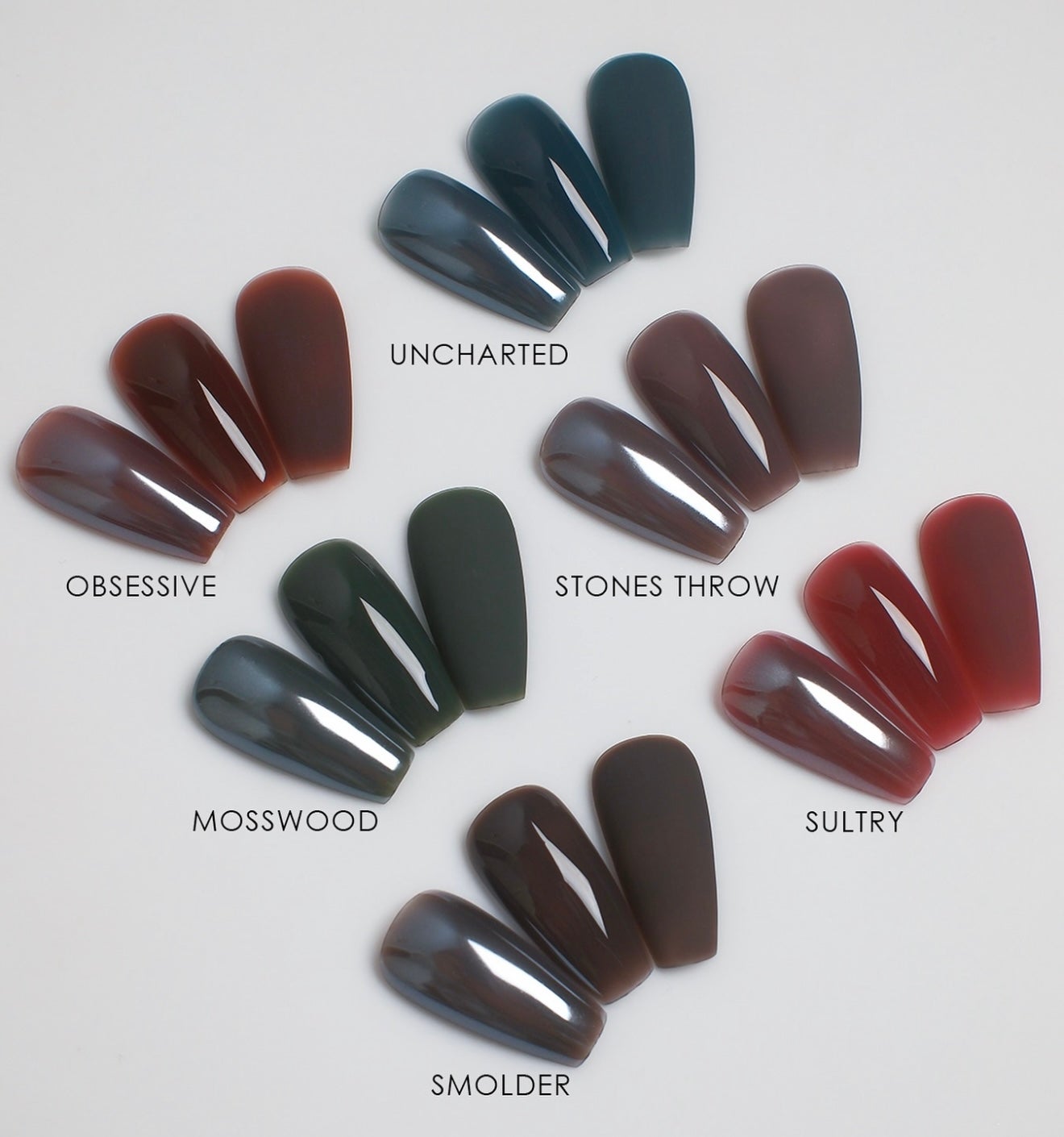 Solid Color Set | Luxury Press On Nails | By Chloe Nails